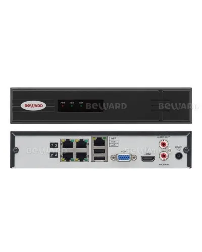 BK0104H2-P4. IP-видеорегистратор 4-канальный. Beward в Новосибирске