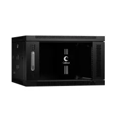 SH-05F-6U60/35-BK (8608c). Шкаф телекоммуникационный 19 настенный 6U. CABEUS