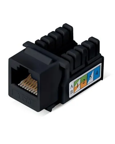 KJ-RJ45-Cat.6-90-BK (9483c): Вставка Keystone Jack RJ-45 в Новосибирске