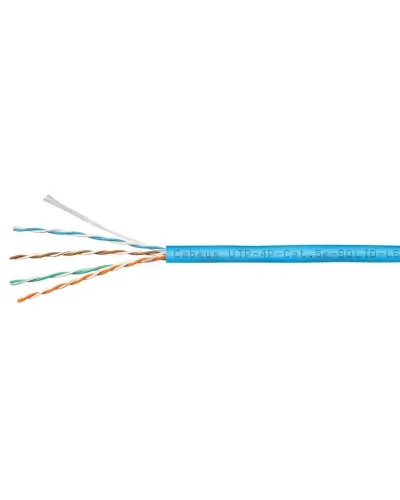 UTP-4P-Cat.5e-SOLID-LSZH-BL (9777c). Кабель «витая пара» (LAN) для структурированных систем связи. CABEUS в Новосибирске