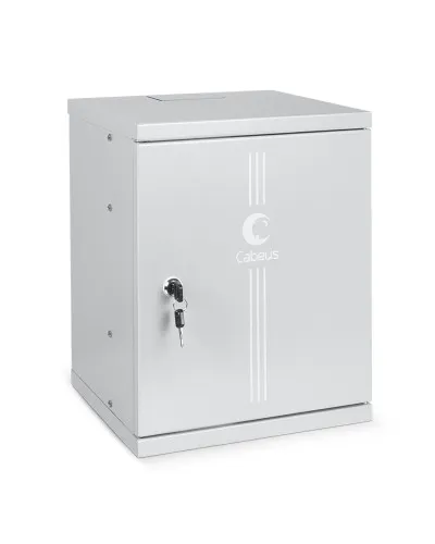 WSC-8Um (7790c). Шкаф телекоммуникационный 10 настенный, 8U. CABEUS в Новосибирске