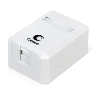 MB-1 (7445c): Корпус внешней настенной розетки на 1 Keystone