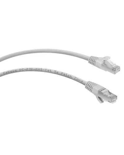 PC-FTP-RJ45-Cat.5e-10m (9221c), серый. Патч-корд медный. CABEUS в Новосибирске