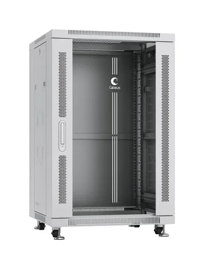 SH-05C-18U60/100 (7228c). Шкаф телекоммуникационный 19 напольный 18U. CABEUS в Новосибирске
