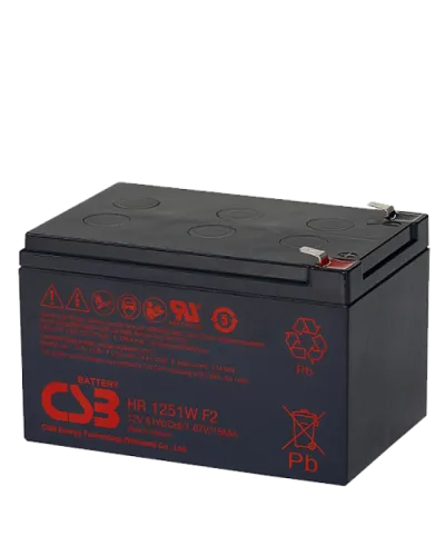CSB HR 1251W. Аккумулятор герметичный свинцово-кислотный. CSB в Новосибирске