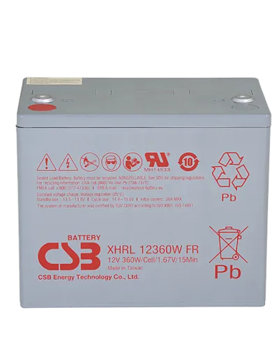 CSB XHRL 12360W FR. Аккумулятор герметичный свинцово-кислотный. CSB в Новосибирске