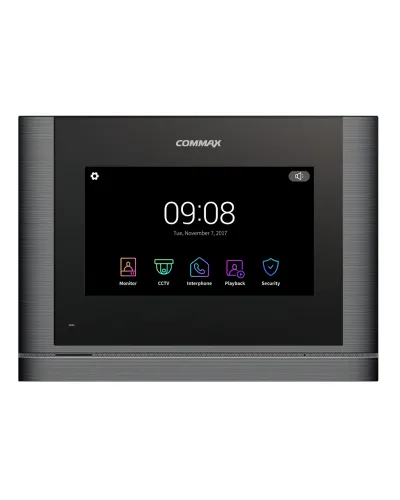 CDV-704MF/VZ (темное серебро). Монитор видеодомофона цветной. Commax в Новосибирске