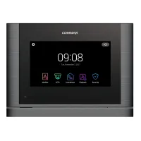 CDV-704MF (темное серебро) Black Smog. Монитор видеодомофона цветной. Commax