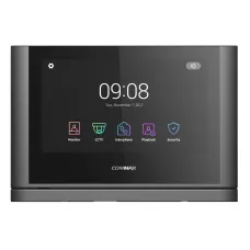 CDV-1024MA/VZ (светлое серебро) Black Smog. Монитор видеодомофона цветной. Commax