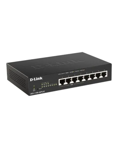 DGS-1100-08PLV2/A1A. Коммутатор. D-Link в Новосибирске