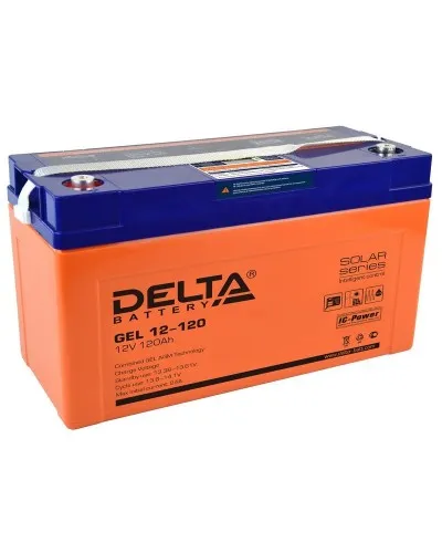 Delta GEL 12-120. Аккумулятор герметичный свинцово-кислотный. Delta в Новосибирске