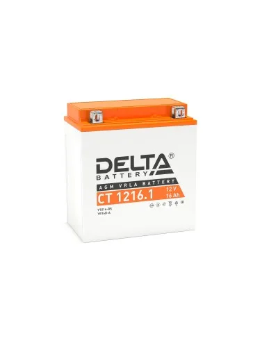 Delta CT 1216.1. Аккумулятор герметичный свинцово-кислотный стартерный. Delta в Новосибирске