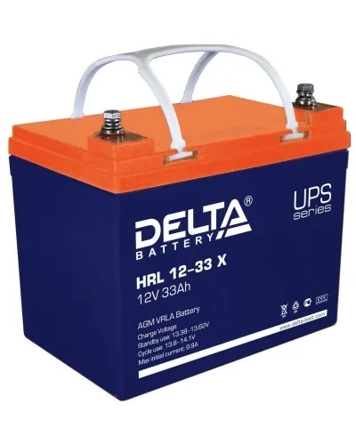 Delta HRL 12-33 X. Аккумулятор герметичный свинцово-кислотный. Delta в Новосибирске