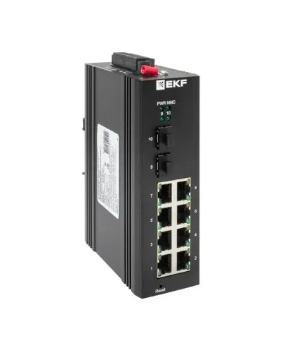 TSX-ML2-2GX/SFP-8GT. Промышленный управляемый коммутатор. EKF в Новосибирске