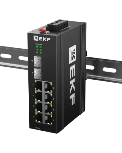 TSX-ML2-2GH/SFP-8GT. Промышленный управляемый коммутатор. EKF в Новосибирске