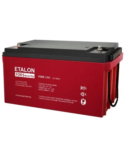 ETALON FORS 1265. Аккумулятор герметичный свинцово-кислотный. ETALON в Новосибирске
