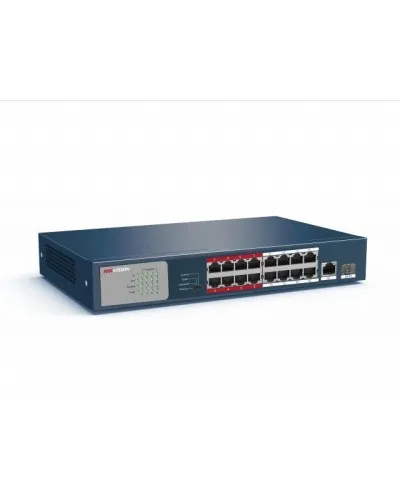 DS-3E0318P-E/M(B). Коммутатор с питанием POE. Hikvision в Новосибирске
