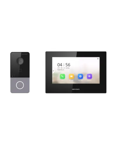 DS-KIS605-P(C). Комплект IP видеодомофона. Hikvision в Новосибирске