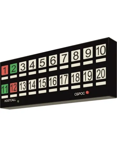 MP-730W2. Табло отображения. Hostcall в Новосибирске