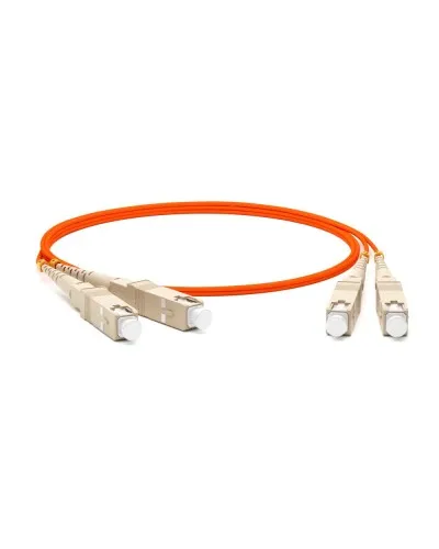 FC-D2-50-SC/PR-SC/PR-H-1M-LSZH-OR. Патч-корд волоконно-оптический SC-SC. Hyperline в Новосибирске