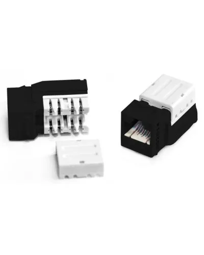 KJNE-8P8C-C6-90-BK. Вставка Keystone Jack RJ-45. Hyperline в Новосибирске