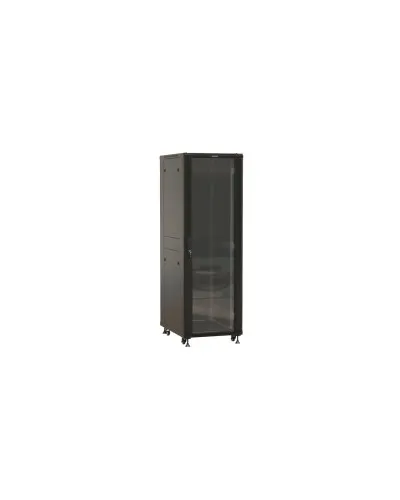 TTBR-3266-AS-RAL9004. Шкаф телекоммуникационный 19 напольный 32U. Hyperline в Новосибирске