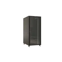 TTBR-3288-AS-RAL9004. Шкаф телекоммуникационный 19 напольный 32U. Hyperline