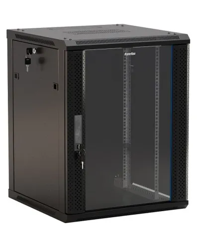 TWB-2745-GP-RAL9004. Шкаф телекоммуникационный 19 настенный 27U. Hyperline в Новосибирске