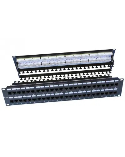 PP3-19-48-8P8C-C6-110D. Патч-панель 19. Hyperline в Новосибирске