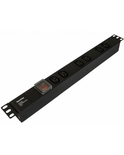 SHE19-6IEC-S-IEC. Блок розеток 19. Hyperline в Новосибирске