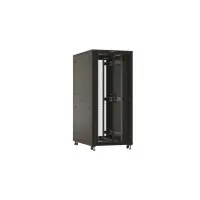TTBR-3281-DD-RAL9004. Шкаф телекоммуникационный 19 напольный 32U. Hyperline