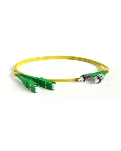 FC-D2-9-SC/AR-ST/AR-H-1M-LSZH-YL. Патч-корд волоконно-оптический ST-SC. Hyperline в Новосибирске