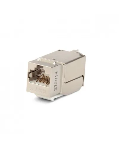 KJNE-8P8C-C6-90-SH-F-WH. Вставка Keystone Jack RJ-45. Hyperline в Новосибирске