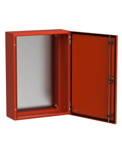 ЩМП-70.50.20 УХЛ1 IP66 RAL3020 TITAN 5 (TI5-13-N-070-050-020-66). Корпус металлический с монтажной платой. IEK в Новосибирске