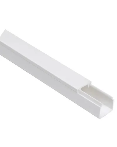 Короб 12х12 ECOLINE (CKK11-012-012-1-K01). Кабель-канал с двойным замком. IEK в Новосибирске