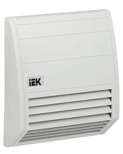 Фильтр c защитным кожухом 125x125 мм (YCE-EF-055-55). Фильтр c защитным кожухом для вентилятора 55м3/час. IEK в Новосибирске