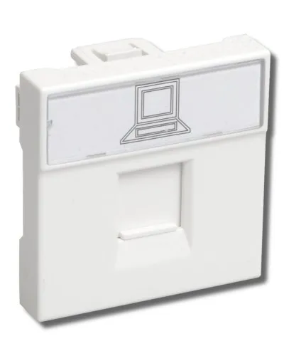 РКИ-20-00-П RJ-45 UTP белая (CKK-40D-RI2-K01). Розетка информационная 2 модуля ПРАЙМЕР. IEK в Новосибирске