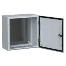 ЩМП-40.40.20 УХЛ1 IP66 400x400x200 TITAN 5 (TI5-10-N-040-040-020-66). Шкаф металлический с монтажной платой. IEK
