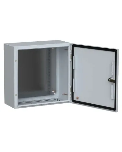 ЩМП-40.40.20 УХЛ1 IP66 400x400x200 TITAN 5 (TI5-10-N-040-040-020-66). Шкаф металлический с монтажной платой. IEK в Новосибирске