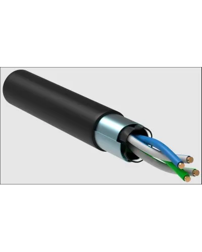 GENERICA U/UTP 5E 24AWG 2PR LDPE черный (BC3-C5E02-139-305-R-G). Кабель «витая пара» (LAN) для структурированных систем связи. IEK в Новосибирске