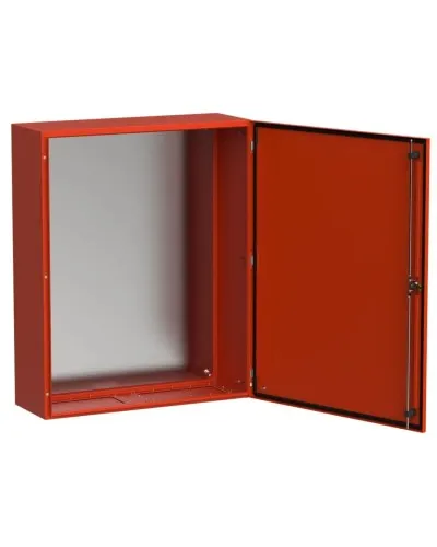 ЩМП-100.80.30 УХЛ1 IP66 RAL3020 TITAN 5 (TI5-13-N-100-080-030-66). Корпус металлический с монтажной платой. IEK в Новосибирске