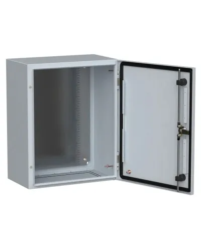 ЩМП-50.40.25 УХЛ1 IP66 500x400x250 TITAN 5 (TI5-10-N-050-040-025-66). Шкаф металлический с монтажной платой. IEK в Новосибирске