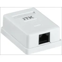 CS2-1C06F-12. Настенная розетка RJ45. ITK
