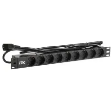 PH22-9D2-P. Блок розеток 19”. ITK
