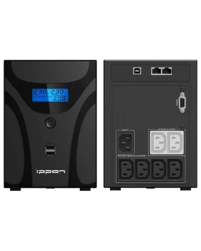 Ippon Smart Power Pro II 1200 (1005583). Источник бесперебойного питания. Ippon в Новосибирске