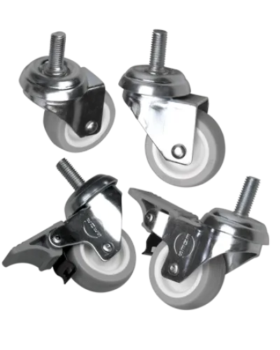 LN-ZMN-TKR-5525-01 (4 шт). Ролики для стоек и настенных шкафов. LANDE в Новосибирске