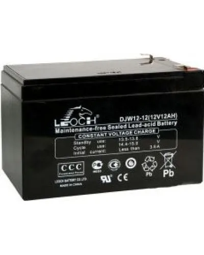 LEOCH DJW 12-12. Аккумулятор герметичный свинцово-кислотный. LEOCH в Новосибирске