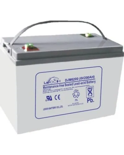 LEOCH DJM 6200. Аккумулятор герметичный свинцово-кислотный. LEOCH в Новосибирске