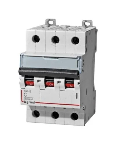 Автоматический выключатель DX3-E C10 3П 6000/6kA (407289). Автоматический выключатель. LegranD в Новосибирске
