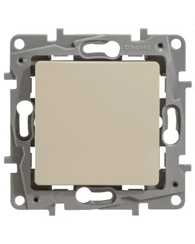 Выключатель 10AX-250В ETIKA, слоновая кость (672301). Выключатель. LegranD в Новосибирске